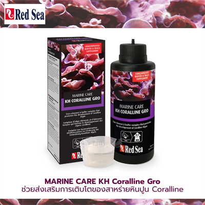 Red sea marine care ช่วยส่งเสริมการเติบโตของสาหร่ายหินปูน Coralline (500ml)